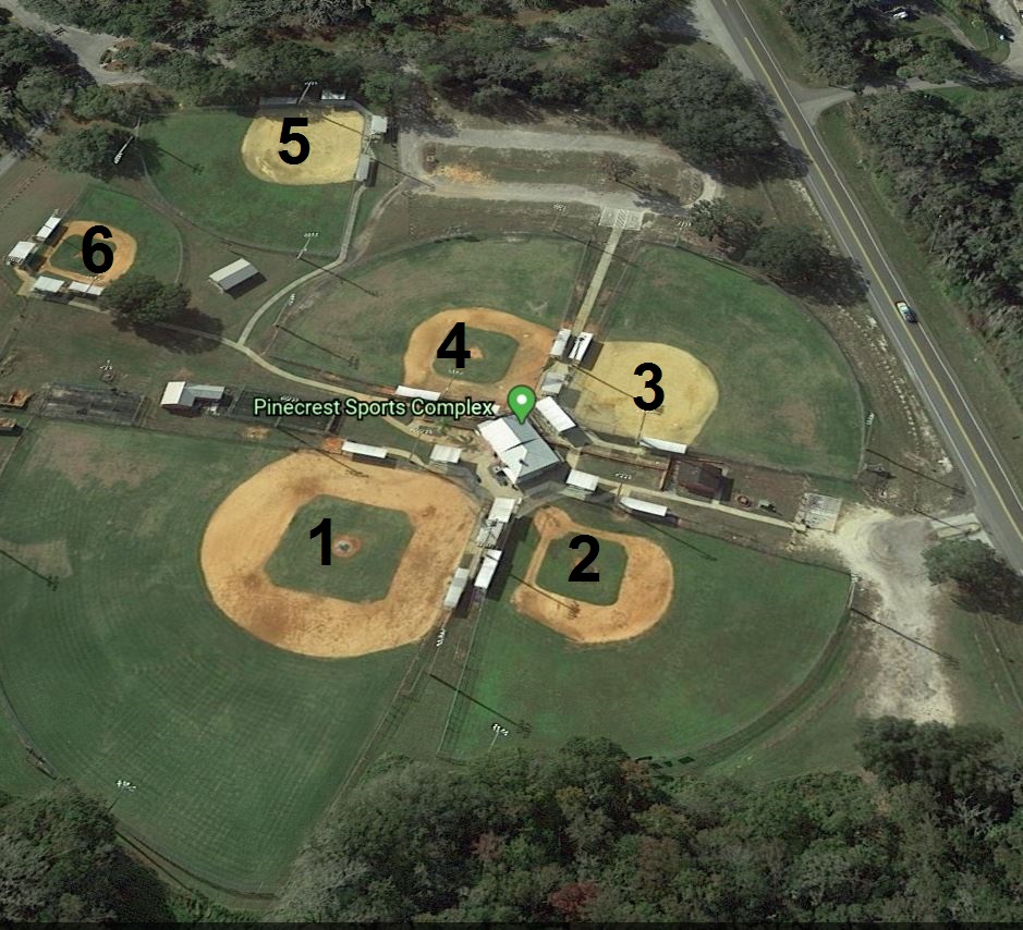 Pinecrest Sports Complex - Field 1 BB 60/90 - 300&#39;